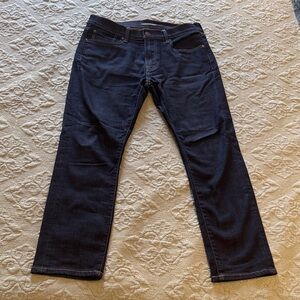 Lucky Brand Men's Deep Indigo Straight Jeans